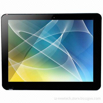 9.7-inch 3G Tablet PC, MTK8389 Quad-core, Android 4.2, Two Camera, 1GB/16GB, GPS, TV, FM BT